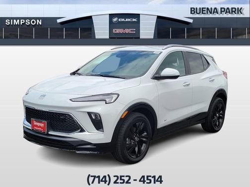 Summit White 2026 Buick Encore GX Sport Touring