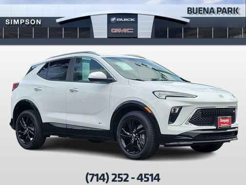Summit White 2026 Buick Encore GX Sport Touring