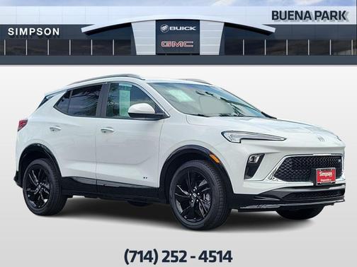 Summit White 2026 Buick Encore GX Sport Touring