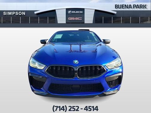 Blue Metallic 2022 BMW M8 Competition