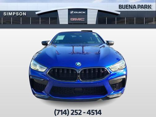 Blue Metallic 2022 BMW M8 Competition