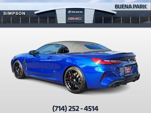 Blue Metallic 2022 BMW M8 Competition
