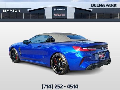 Blue Metallic 2022 BMW M8 Competition
