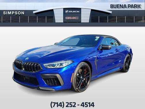Blue Metallic 2022 BMW M8 Competition