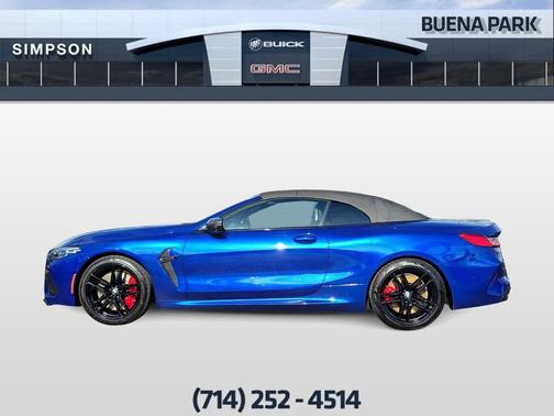 Blue Metallic 2022 BMW M8 Competition