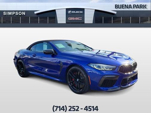 Blue Metallic 2022 BMW M8 Competition