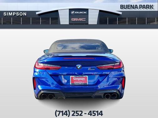 Blue Metallic 2022 BMW M8 Competition