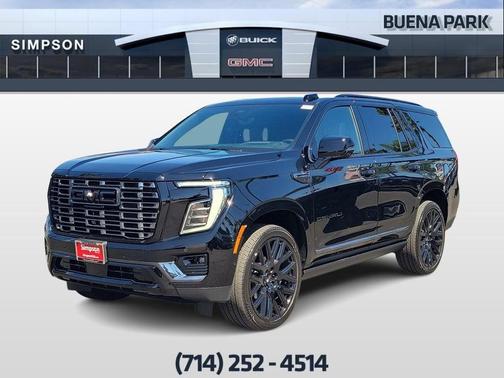 Onyx Black 2026 GMC Yukon Denali Ultimate