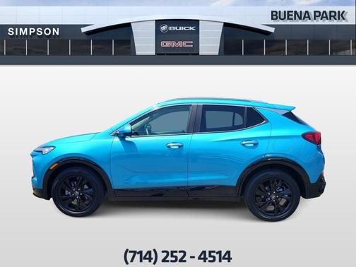Aquamarine Blue Metallic 2026 Buick Encore GX Sport Touring