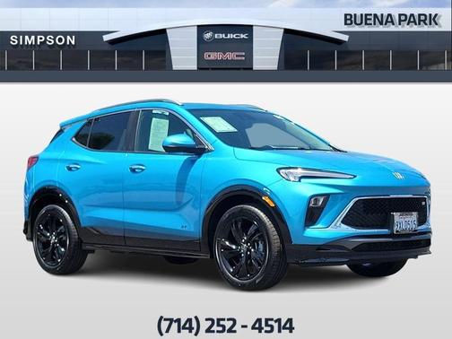 Aquamarine Blue Metallic 2026 Buick Encore GX Sport Touring