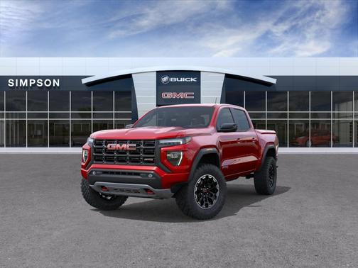 Volcanic Red 2026 GMC Canyon AT4