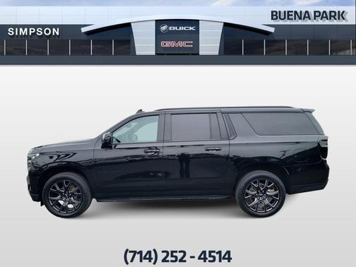 Black 2023 Chevrolet Suburban RST