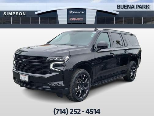 Black 2023 Chevrolet Suburban RST