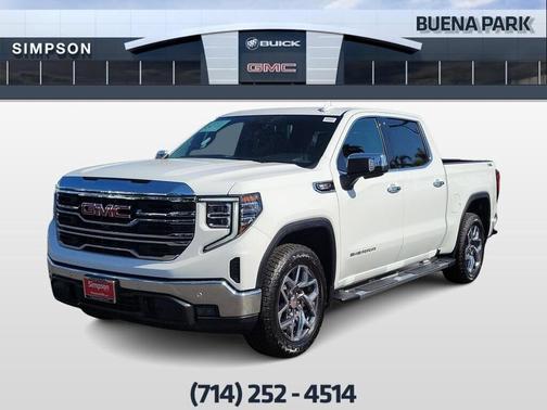 Summit White 2026 GMC Sierra 1500 SLT