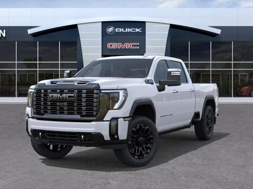 Glacier White 2026 GMC Sierra 2500 Denali Ultimate