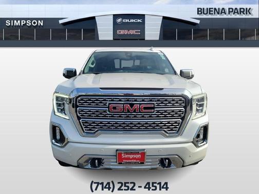 White Frost Tri-Coat 2022 GMC Sierra 1500 Limited Denali