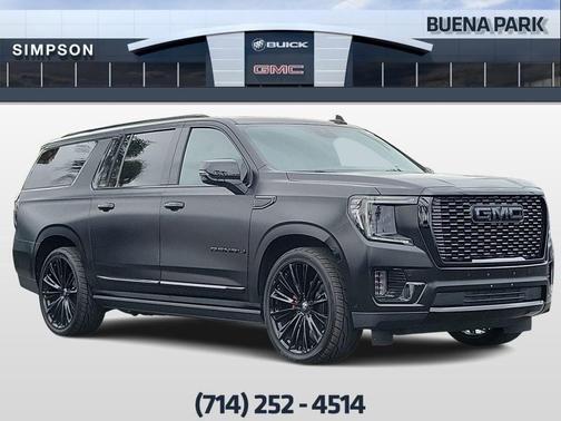 Onyx Black 2023 GMC Yukon XL Denali Ultimate
