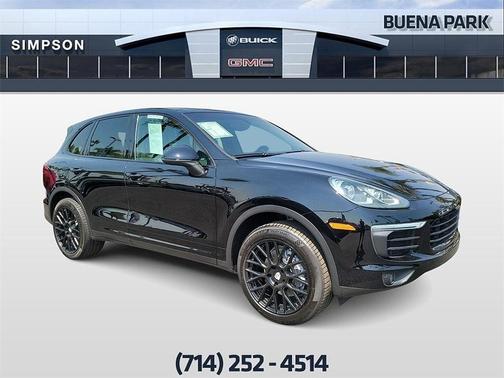 2018 Porsche Cayenne Base