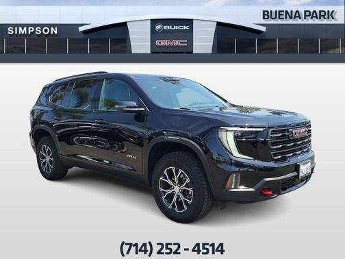 Ebony Twilight Metallic 2026 GMC Acadia AT4