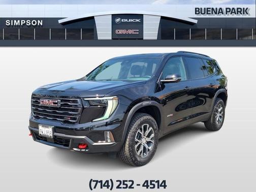 Ebony Twilight Metallic 2026 GMC Acadia AT4