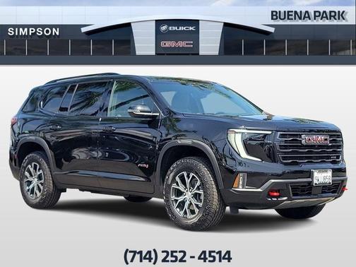 Ebony Twilight Metallic 2026 GMC Acadia AT4