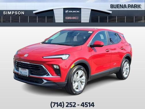 Brilliant Red 2026 Buick Encore GX Preferred