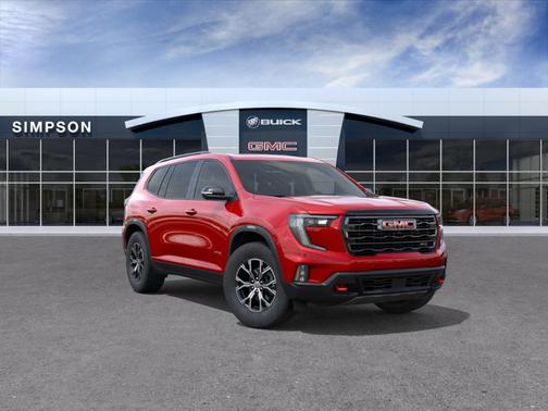 Volcanic Red 2026 GMC Acadia AT4