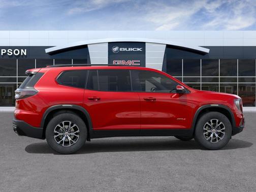Volcanic Red 2026 GMC Acadia AT4