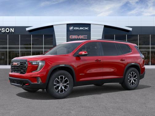 Volcanic Red 2026 GMC Acadia AT4