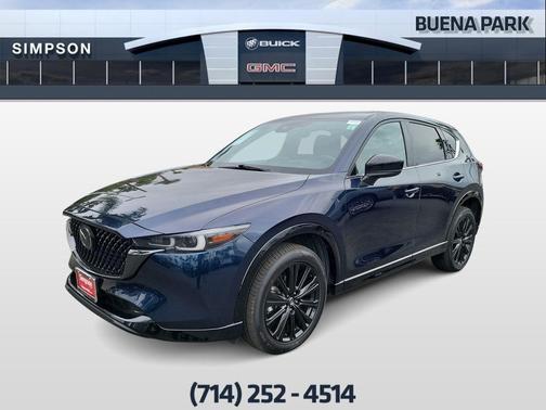 Deep Crystal Blue Mica 2024 Mazda CX-5 Preferred