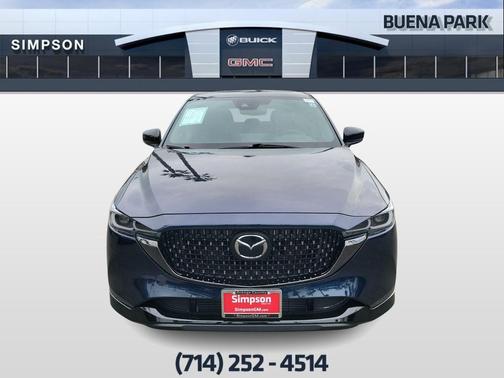 Deep Crystal Blue Mica 2024 Mazda CX-5 Preferred