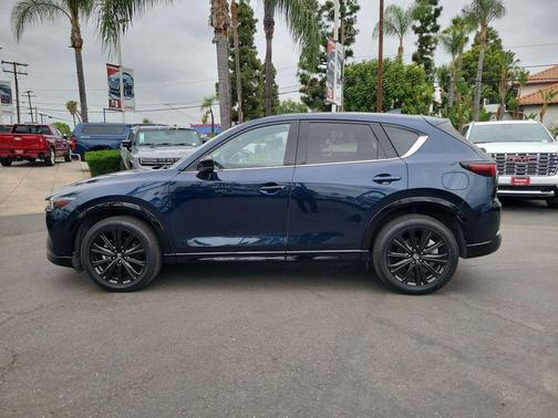 Deep Crystal Blue Mica 2024 Mazda CX-5 Preferred