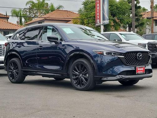 Deep Crystal Blue Mica 2024 Mazda CX-5 Preferred