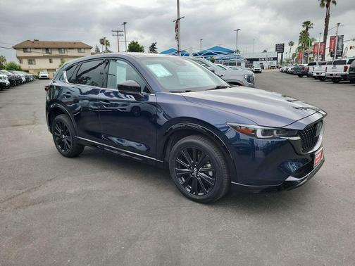 Deep Crystal Blue Mica 2024 Mazda CX-5 Preferred