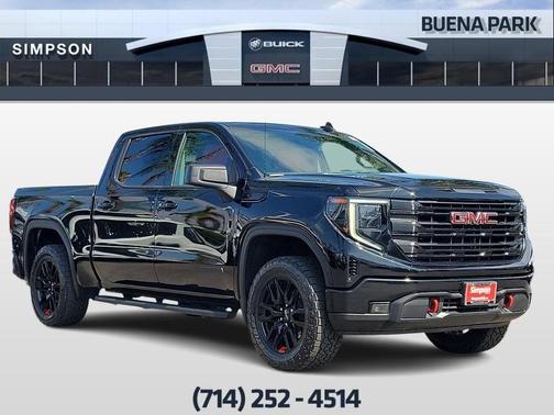 Onyx Black 2022 GMC Sierra 1500 Elevation