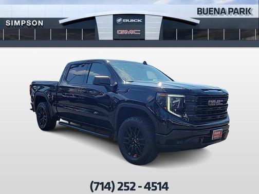 Onyx Black 2022 GMC Sierra 1500 Elevation