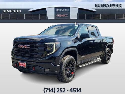 Onyx Black 2022 GMC Sierra 1500 Elevation