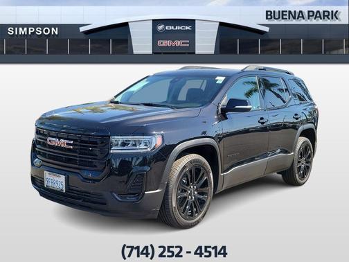 Ebony Twilight Metallic 2023 GMC Acadia SLE