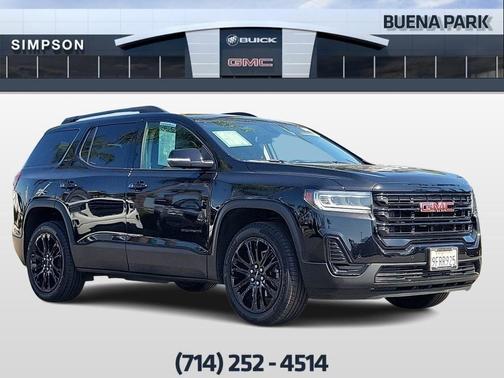 Ebony Twilight Metallic 2023 GMC Acadia SLE