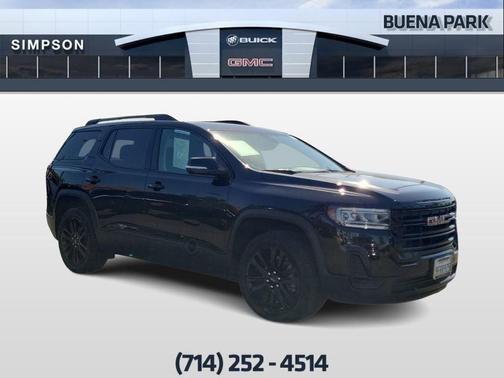 Ebony Twilight Metallic 2023 GMC Acadia SLE