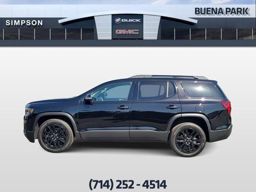 Ebony Twilight Metallic 2023 GMC Acadia SLE