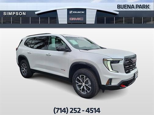 2025 GMC Acadia AT4