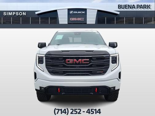 Summit White 2025 GMC Sierra 1500 AT4