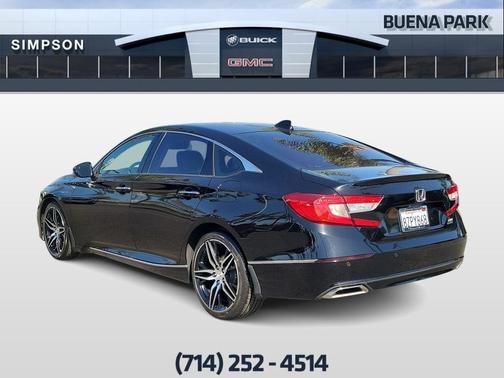 Black 2021 Honda Accord Touring 2.0T