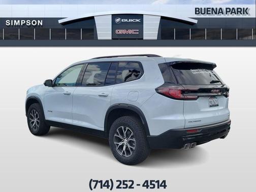 Glacier White 2026 GMC Acadia AT4