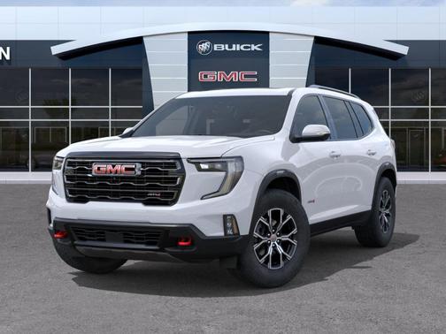 Glacier White 2026 GMC Acadia AT4