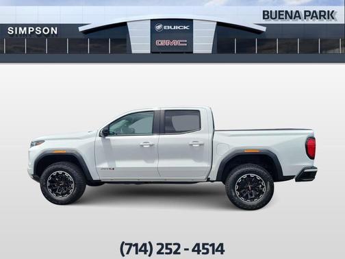 Summit White 2026 GMC Canyon AT4
