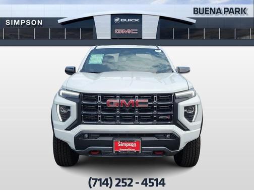 Summit White 2026 GMC Canyon AT4