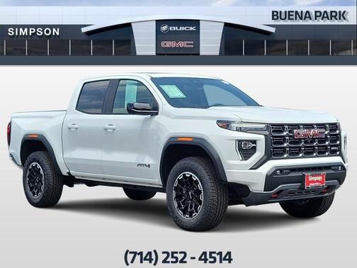 Summit White 2026 GMC Canyon AT4