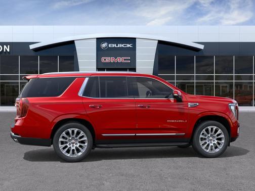 Volcanic Red 2026 GMC Yukon Denali